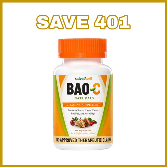 BAO-C Nature's Complete Vitamin C Made from 4 Superfruits