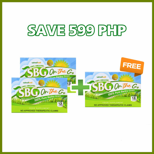 2PLUS1 SBG Powder On The Go | 12 Sachets | 3grams per sachet