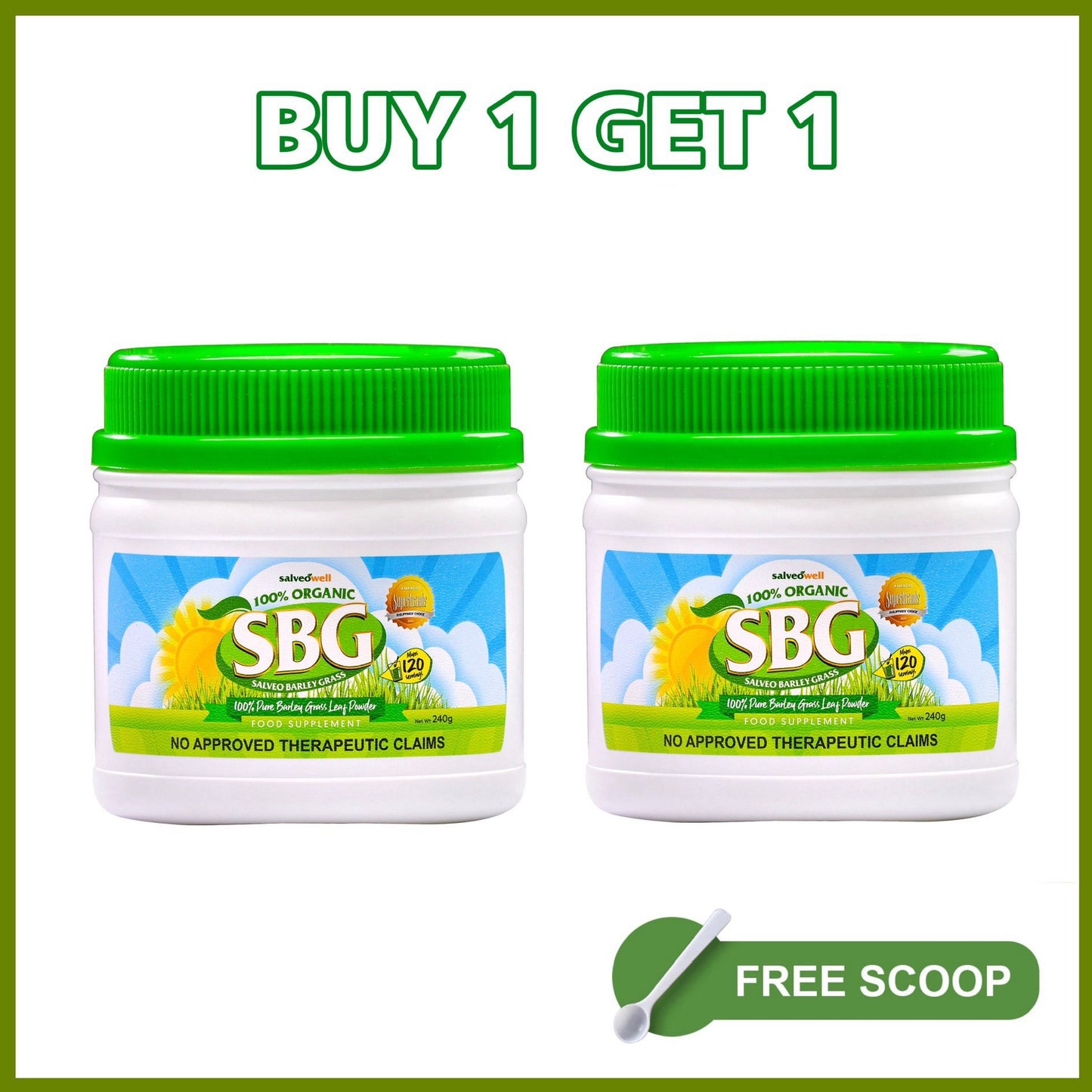Buy1Get1 PROMO SBG Jar 240g