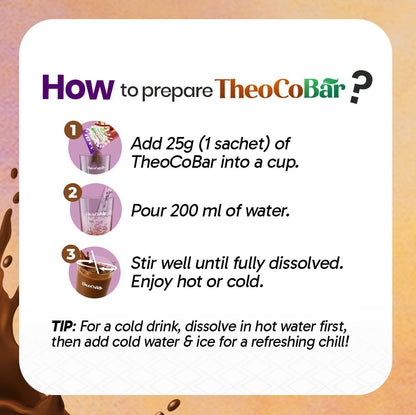 TheoCoBar Premium Chocolate Drink Mix