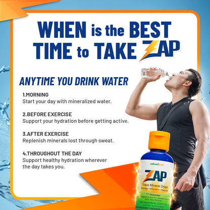 ZAP™ Ionic Trace Mineral Drops | Premium Ionic Trace Mineral Supplement