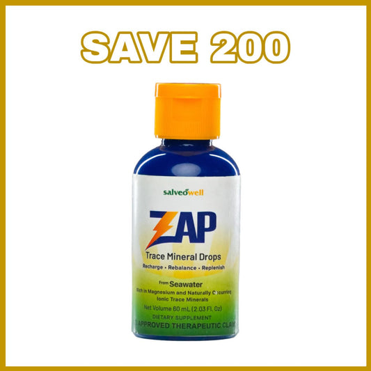 ZAP™ Ionic Trace Mineral Drops | Premium Ionic Trace Mineral Supplement