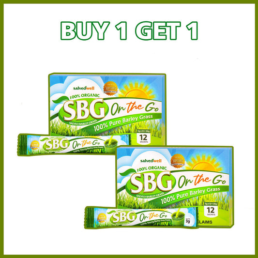 Buy1Get1 SBG Powder On The Go | 12 Sachets | 3grams per sachet